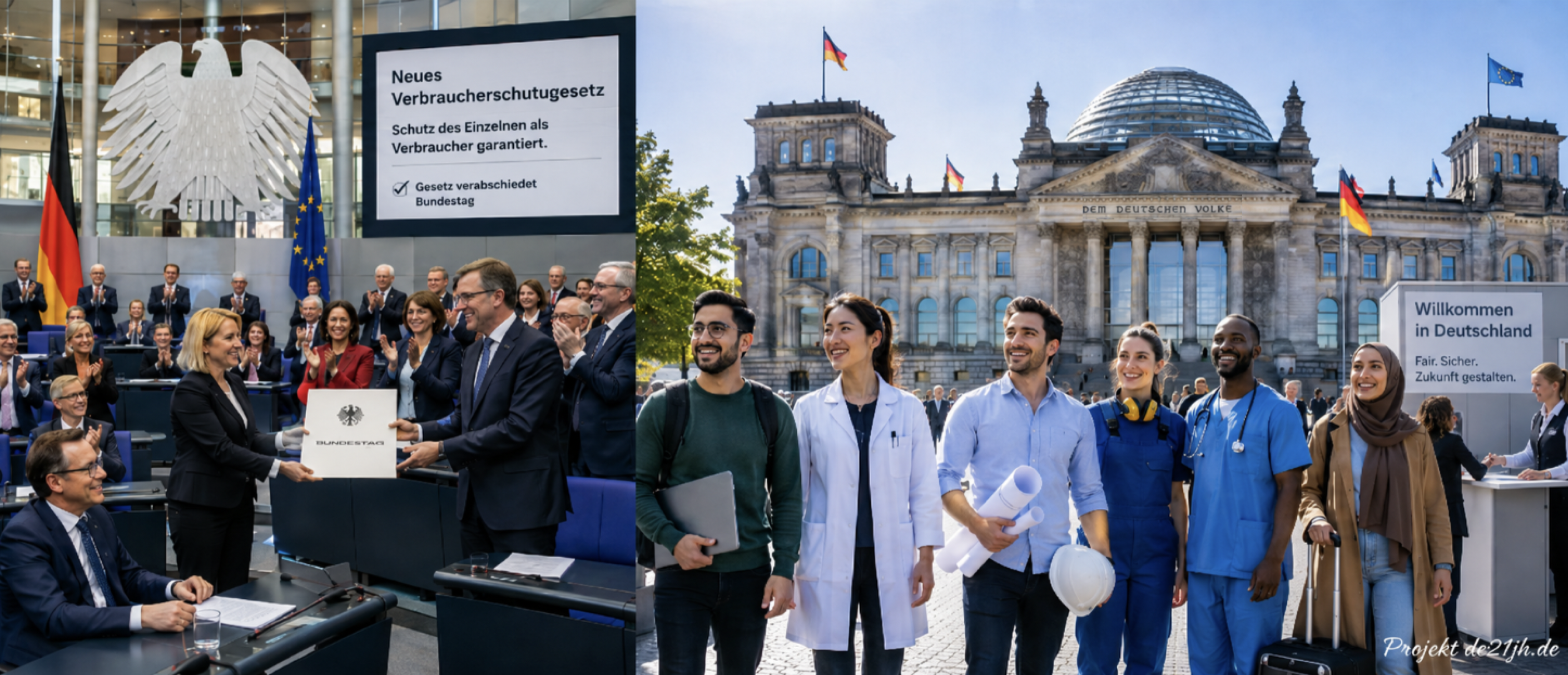 Deutschland im 21. Jh.: Mit dem stärksten Verbraucherschutz zum freundlichsten Land Europas
